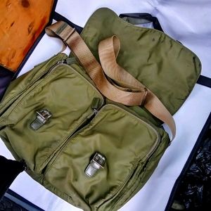 Over the shoulder tote messenger bag